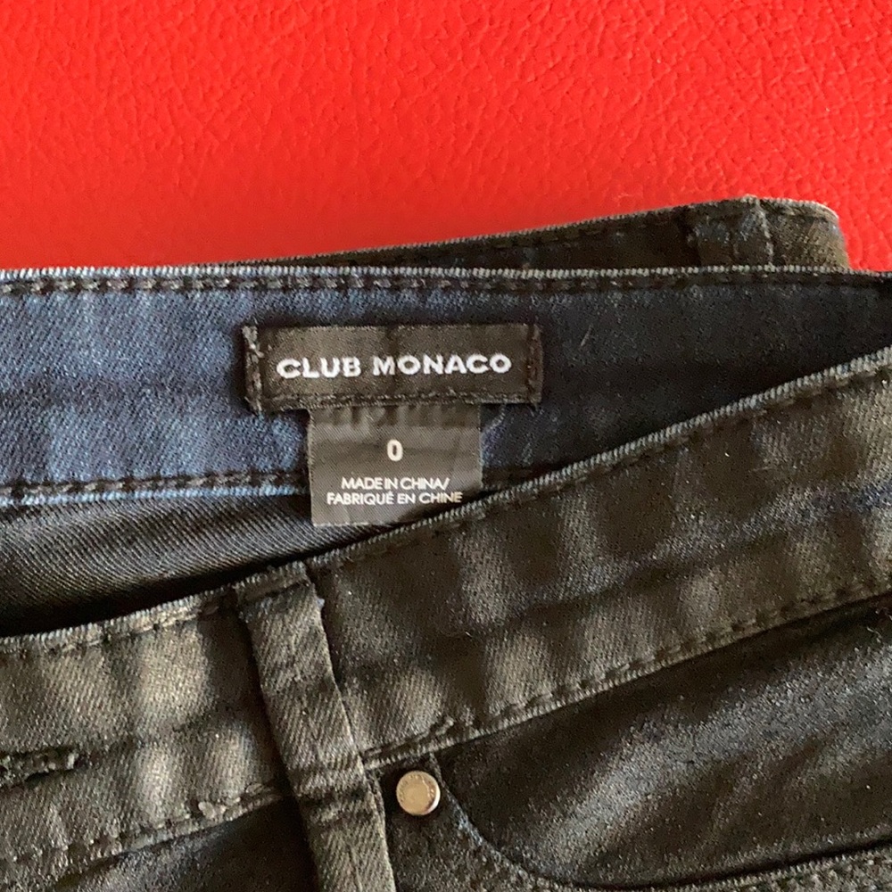 Club Monaco black jeans